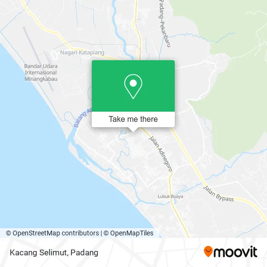 Kacang Selimut map
