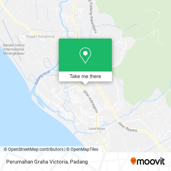 Perumahan Graha Victoria map