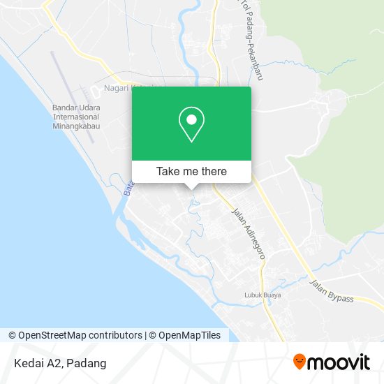 Kedai A2 map