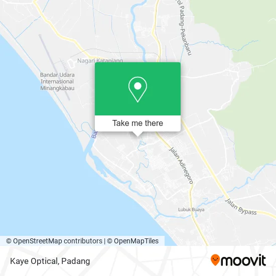 Kaye Optical map