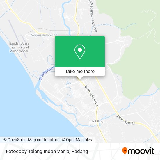 Fotocopy Talang Indah Vania map