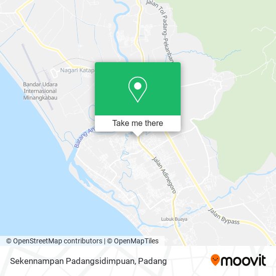 Sekennampan Padangsidimpuan map
