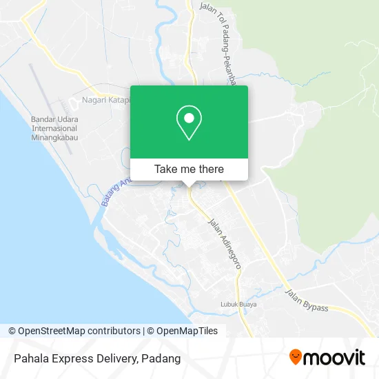 Pahala Express Delivery map