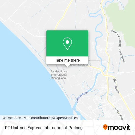 PT Unitrans Express International map