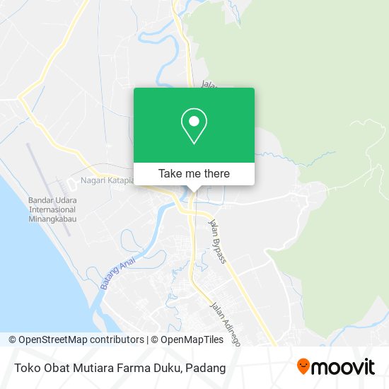 Toko Obat Mutiara Farma Duku map