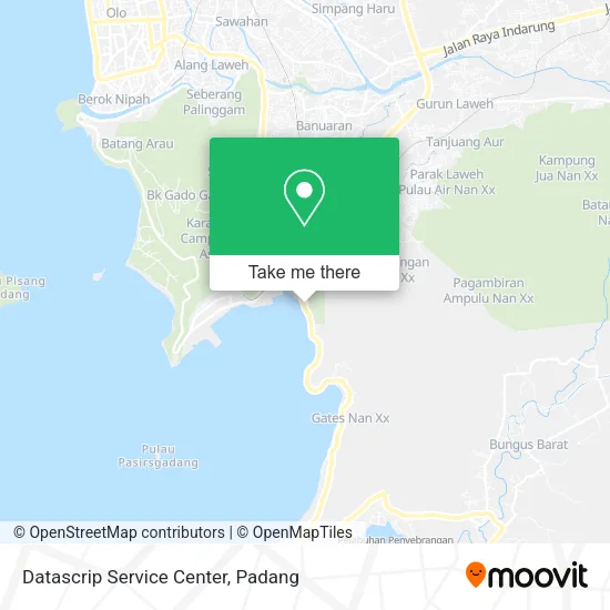 Datascrip Service Center map
