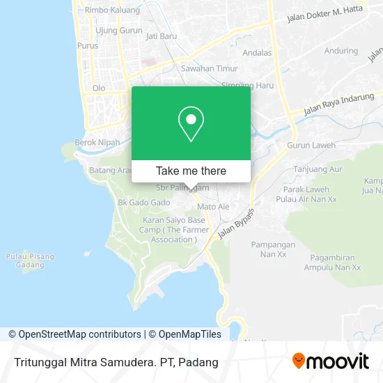 Tritunggal Mitra Samudera. PT map