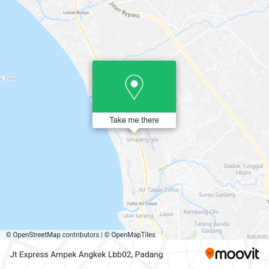 Jt Express Ampek Angkek Lbb02 map