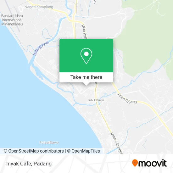 Inyak Cafe map