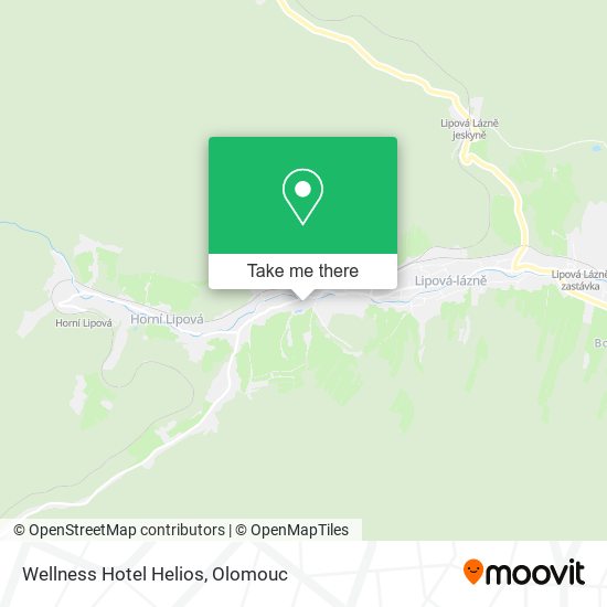 Wellness Hotel Helios map