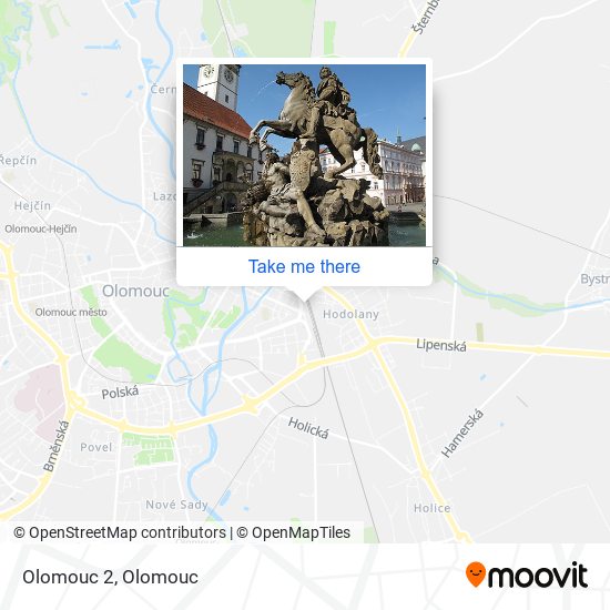 Olomouc 2 map
