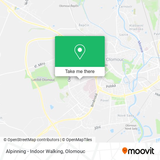 Карта Alpinning - Indoor Walking