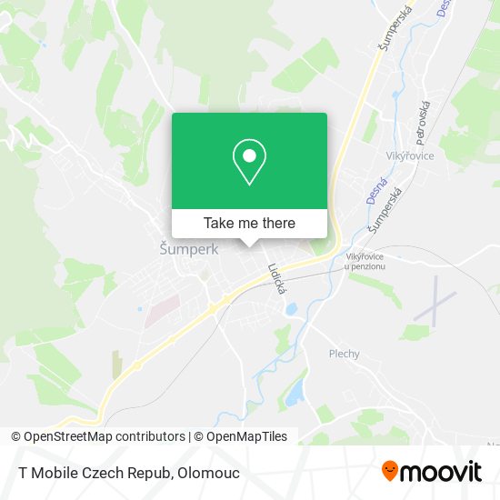 T Mobile Czech Repub map