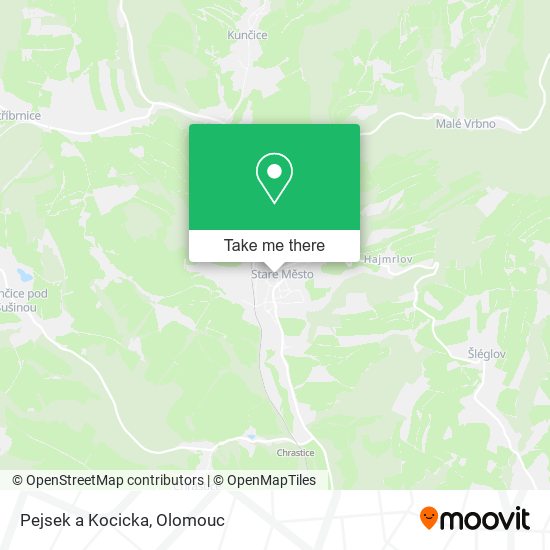 Pejsek a Kocicka map