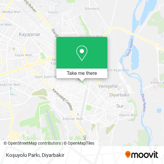 Koşuyolu Parkı map