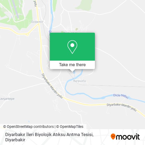 Diyarbakır İleri Biyolojik Atıksu Arıtma Tesisi map
