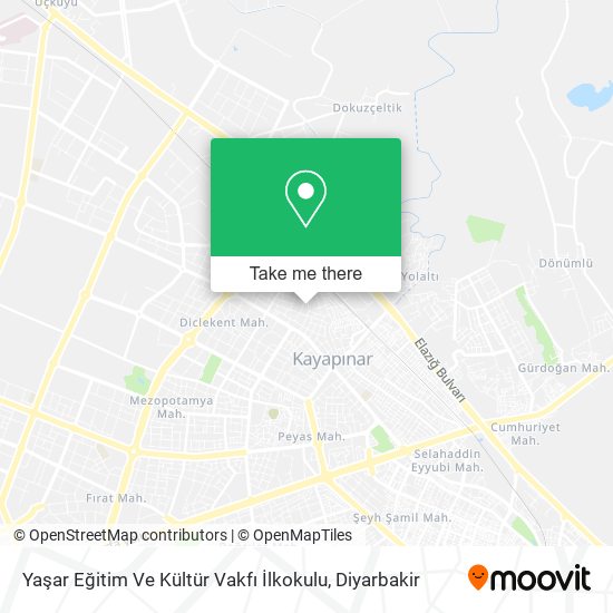 Yaşar Eğitim Ve Kültür Vakfı İlkokulu map