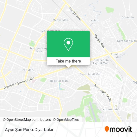 Ayşe Şan Parkı map