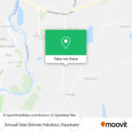 İktisadi İdari Bilimler Fakültesi map