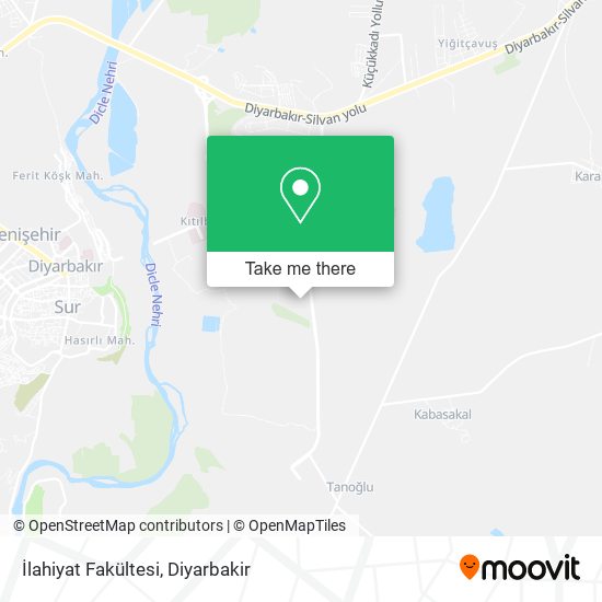 İlahiyat Fakültesi map
