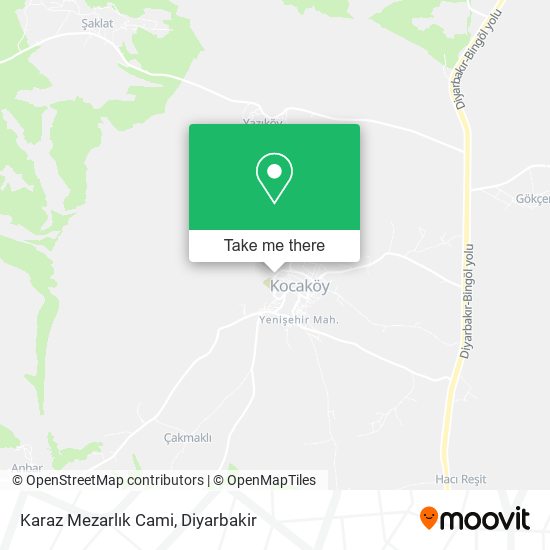 Karaz Mezarlık Cami map