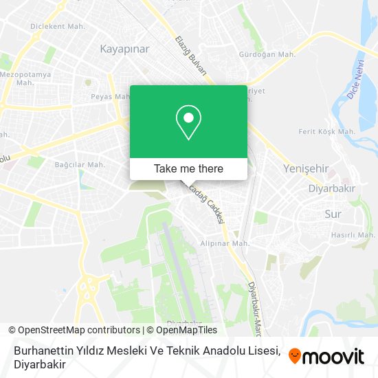 Burhanettin Yıldız Mesleki Ve Teknik Anadolu Lisesi map