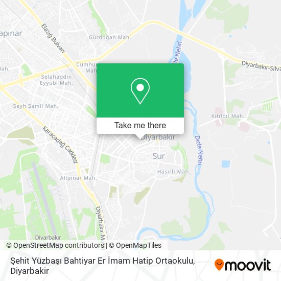 Şehit Yüzbaşı Bahtiyar Er İmam Hatip Ortaokulu map