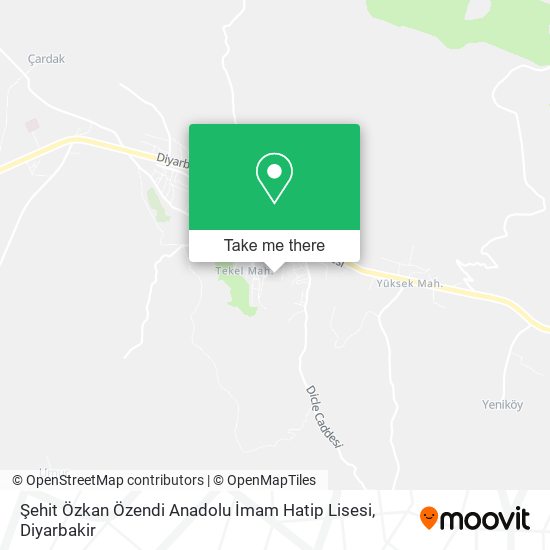 Şehit Özkan Özendi Anadolu İmam Hatip Lisesi map