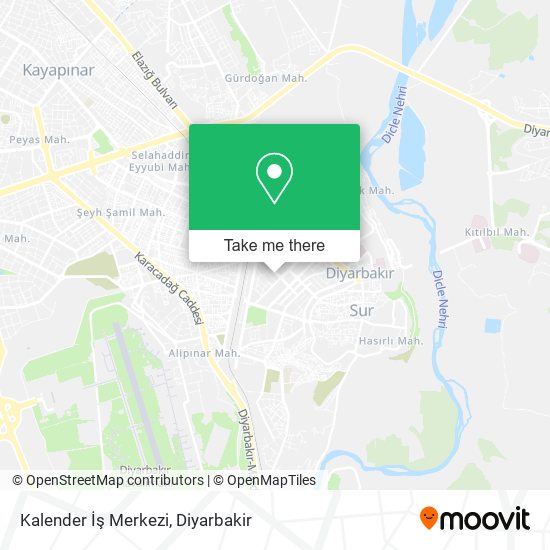 Kalender İş Merkezi map
