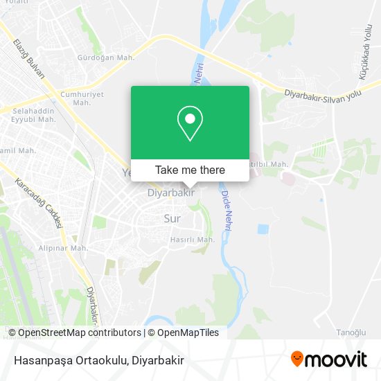Hasanpaşa Ortaokulu map