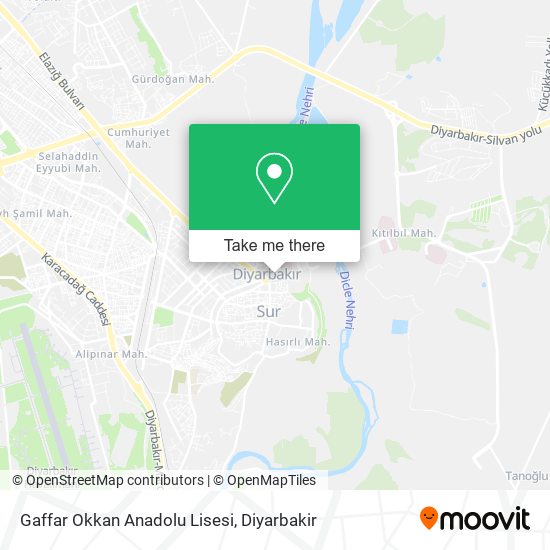 Gaffar Okkan Anadolu Lisesi map
