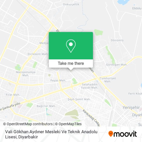 Vali Gökhan Aydıner Mesleki Ve Teknik Anadolu Lisesi map
