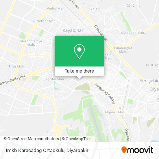 İmkb Karacadağ Ortaokulu map