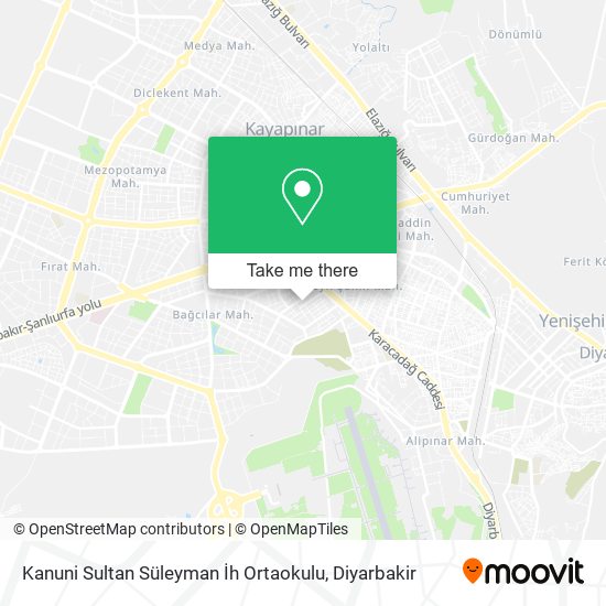 Kanuni Sultan Süleyman İh Ortaokulu map