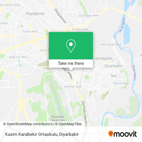 Kazım Karabekir Ortaokulu map