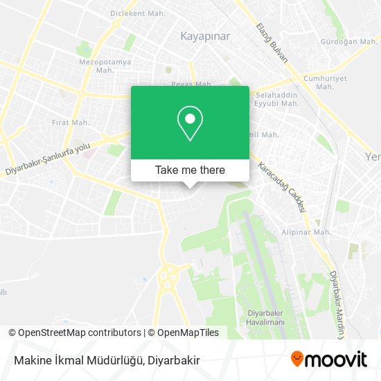 Makine İkmal Müdürlüğü map
