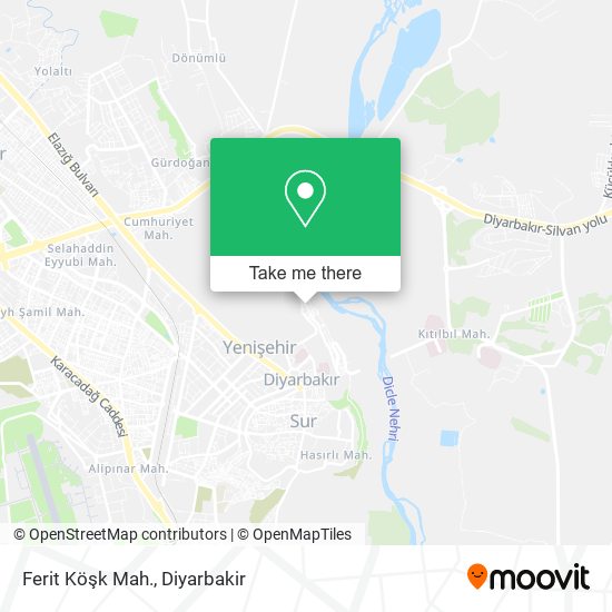 Ferit Köşk Mah. map