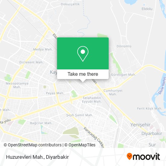 Huzurevleri Mah. map