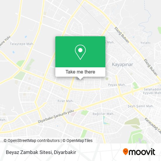 Beyaz Zambak Sitesi map