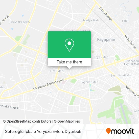 Seferoğlu İçkale Yeryüzü Evleri map