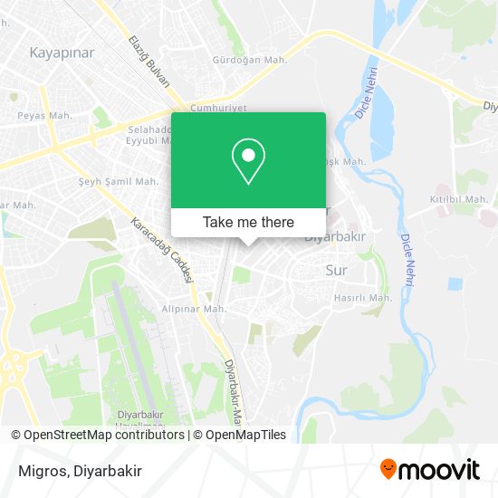 Migros map