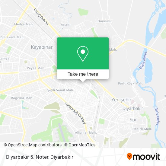 Diyarbakır 5. Noter map