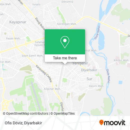 Ofis Döviz map