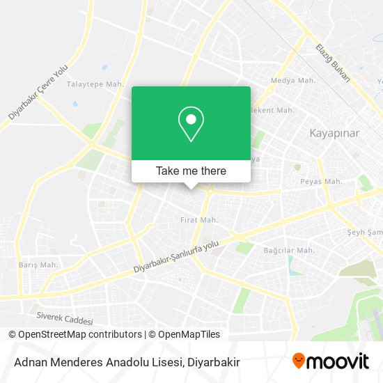 Adnan Menderes Anadolu Lisesi map