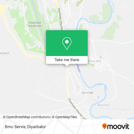 Bmc Servis map