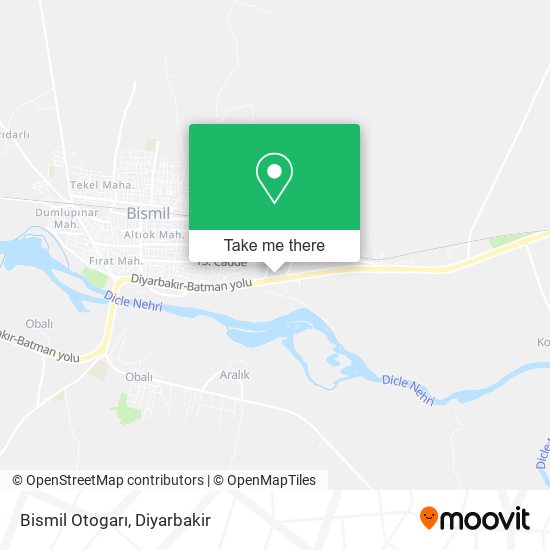 Bismil Otogarı map