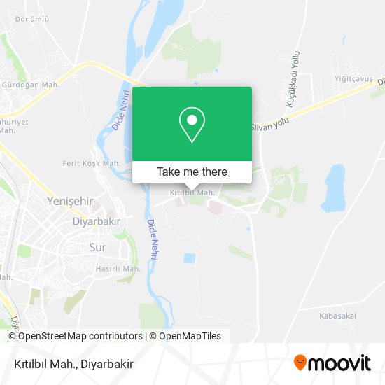 Kıtılbıl Mah. map