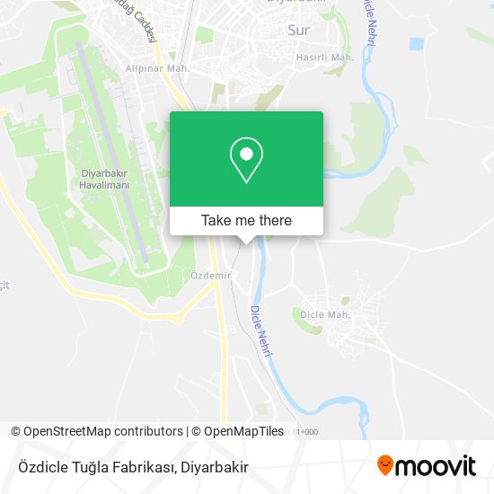 Özdicle Tuğla Fabrikası map