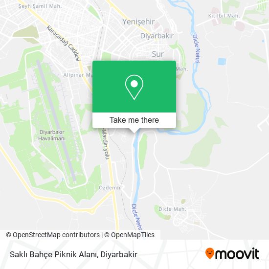 Saklı Bahçe Piknik Alanı map