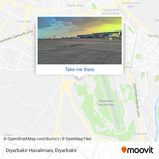 Diyarbakır Havalimanı map